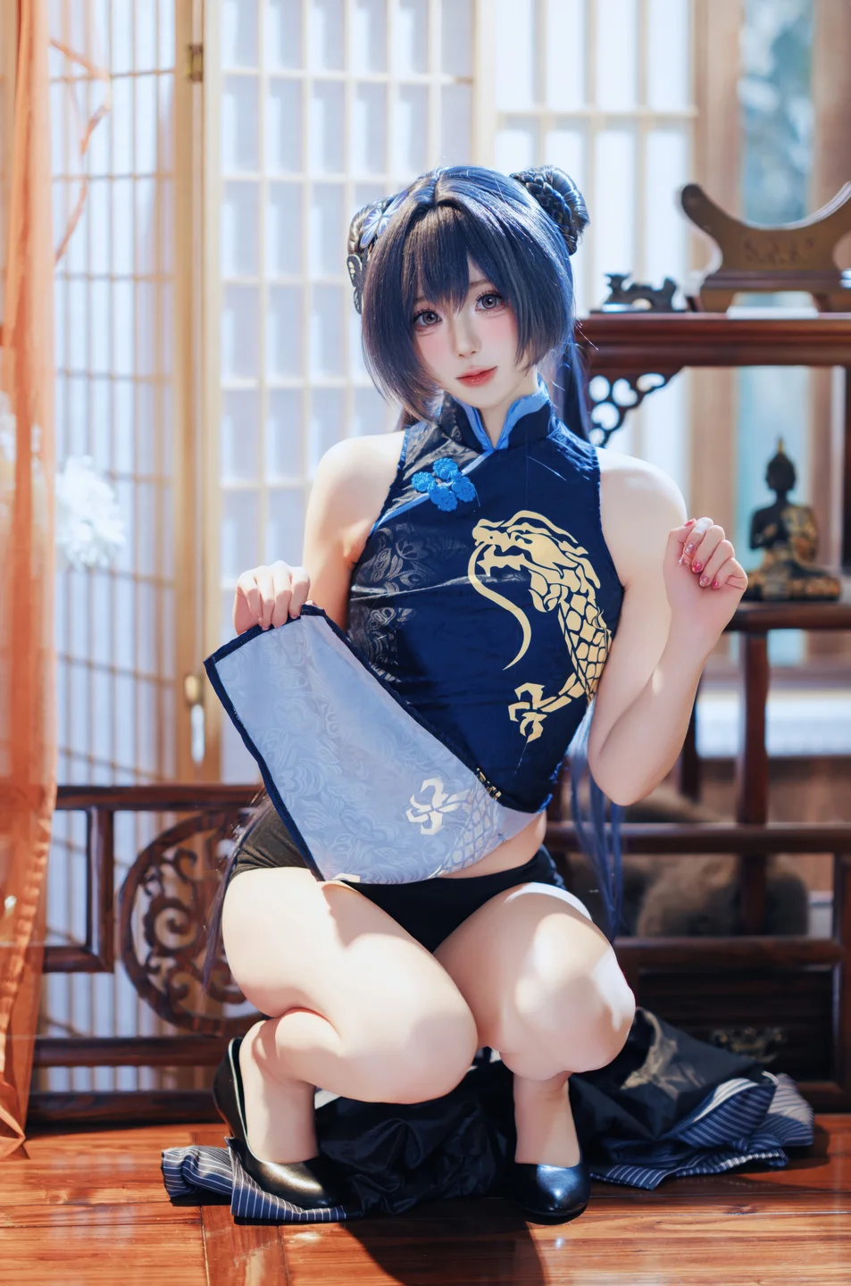 西园寺南歌 - No.036 蔚蓝档案·妃咲 [50P-430MB] tg@simisebaisi 【丝足阁】015.webp